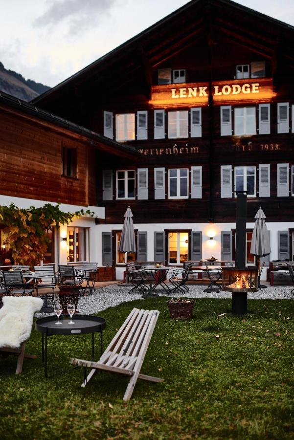 Lenk Lodge - Boutique & Design Hotel Und Apartements エクステリア 写真