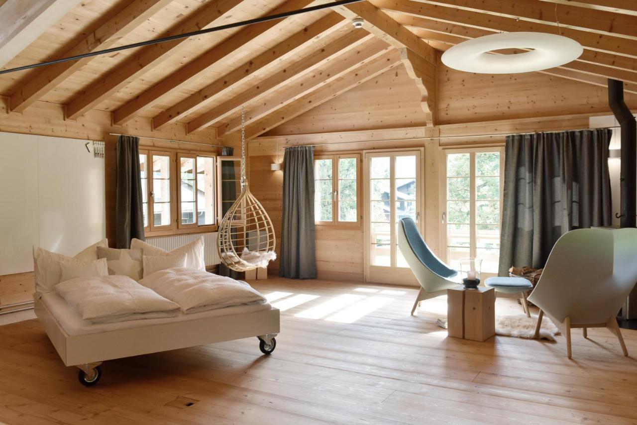 Lenk Lodge - Boutique & Design Hotel Und Apartements エクステリア 写真