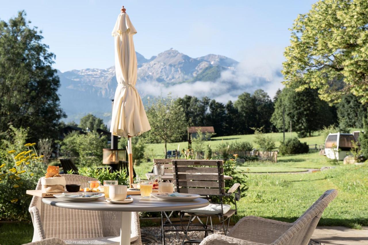 Lenk Lodge - Boutique & Design Hotel Und Apartements エクステリア 写真
