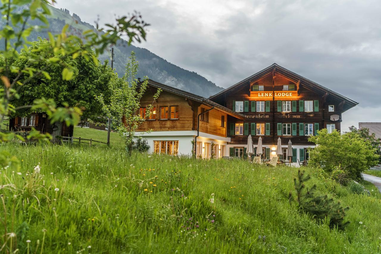 Lenk Lodge - Boutique & Design Hotel Und Apartements エクステリア 写真